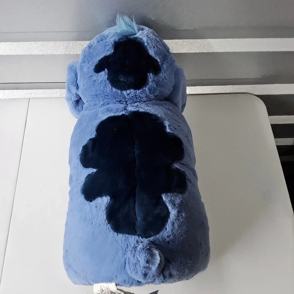 Disney Stitch‎ Plush Pillow Pet Kids OS Blue Lilo & Stitch Folding Travel Toy